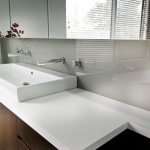 Direct Glass: Coloured Glass Splashback and Mirrors