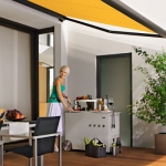 Awnings WA: Motorised Folding Arm Awning