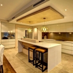 Direct Glass: Lifestyle Homes The Resonance - Bronze Glass Splashback