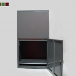 Secure Parcel Box: Built-in Rear Door