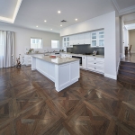 Access Timber Flooring: Marri in Versaille Pattern Stained