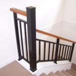 Star Metal Architectural: Heritage Black and Timber Balustrade